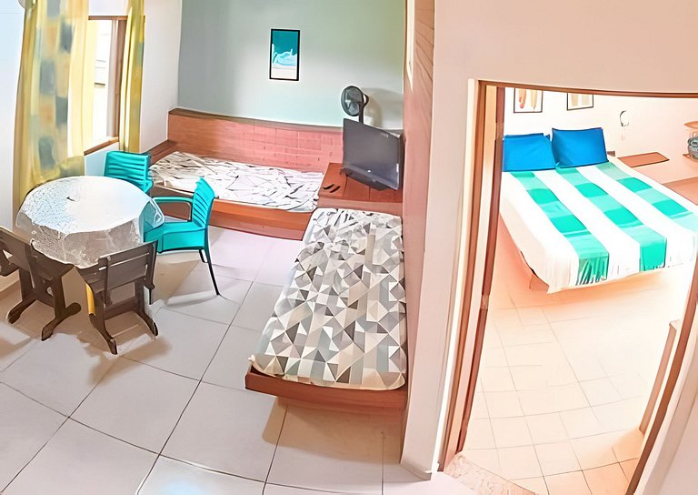 Flat Térreo perto de 3 praias em Ubatuba com Self Check-in