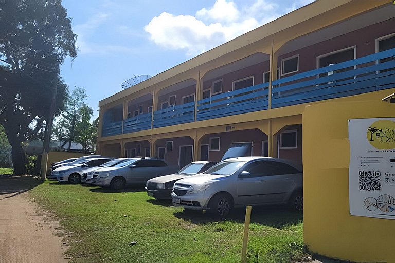 Flat 4 pessoas, Pet Friendly , economico perto da Praia