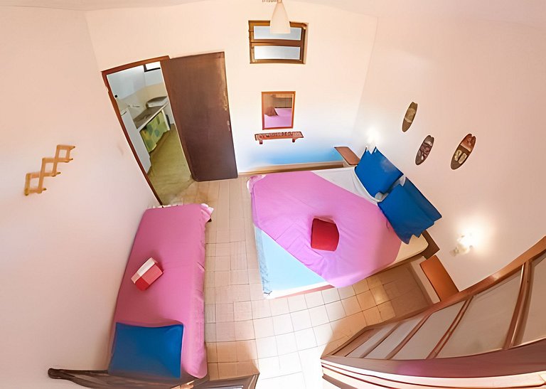 Flat 4 pessoas, Pet Friendly , economico perto da Praia