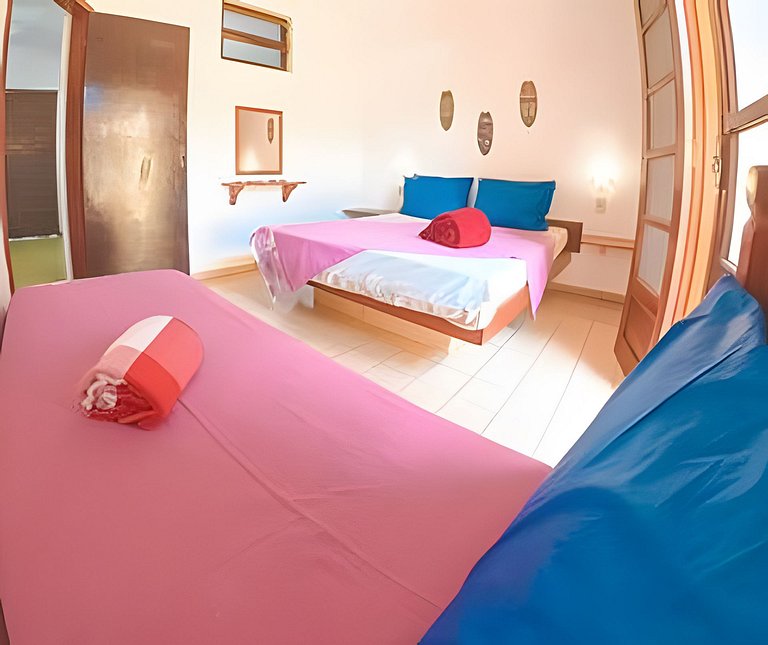Flat 4 pessoas, Pet Friendly , economico perto da Praia