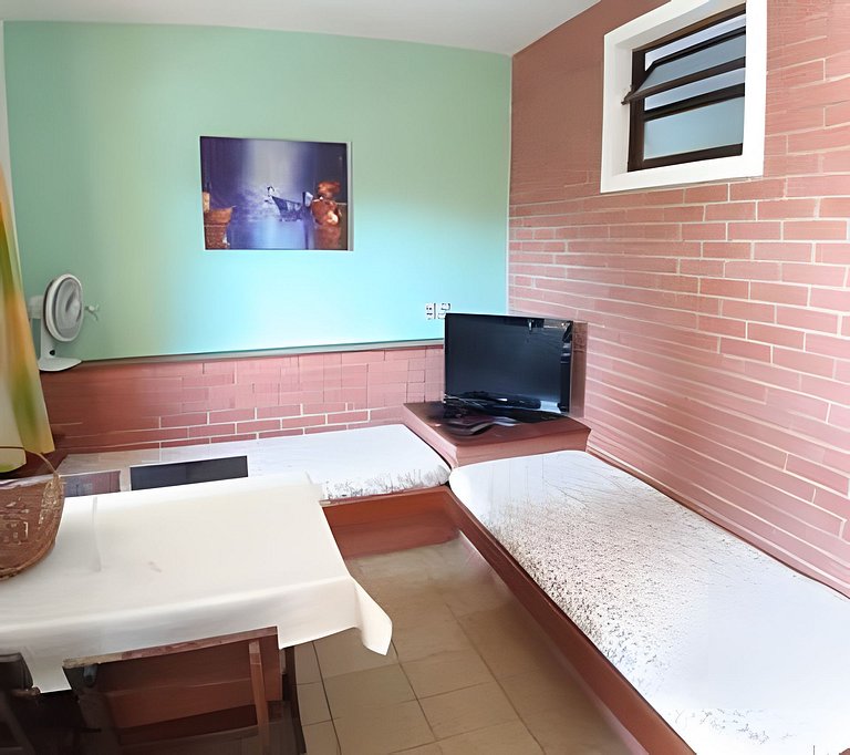 Flat Térreo perto de 3 praias em Ubatuba com Self Check-in