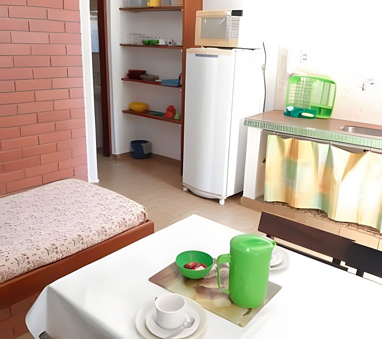 Flat Térreo perto de 3 praias em Ubatuba com Self Check-in